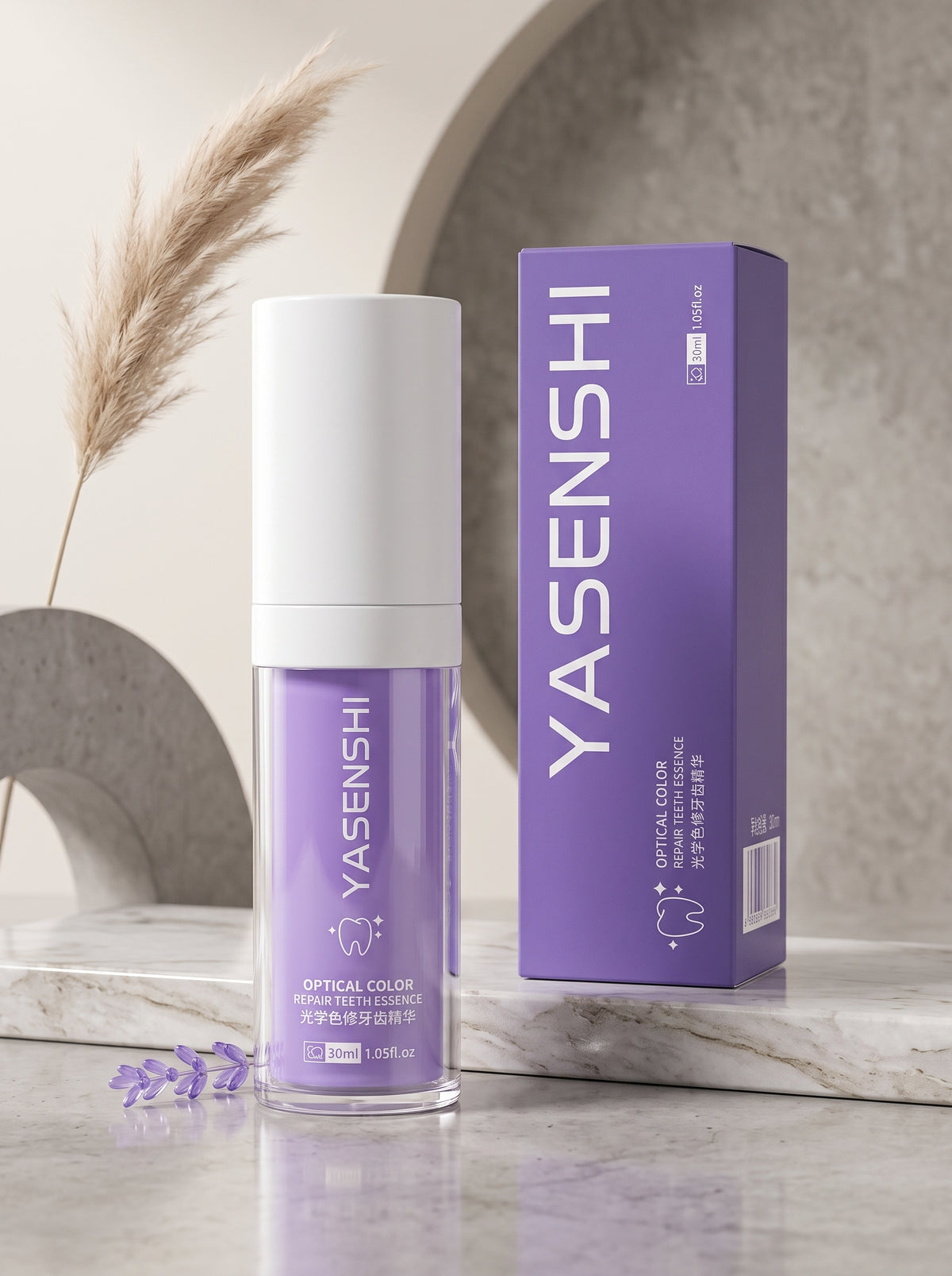 Yasenshi blanqueador dental — comparativa antes y después