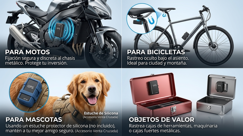 Mini GPS Magnético Oculto — Sabe Dónde Está Todo lo que Amas, en Tiempo Real