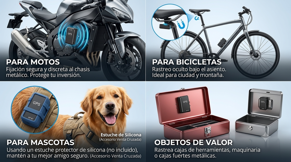 Mini GPS Magnético Oculto — Sabe Dónde Está Todo lo que Amas, en Tiempo Real