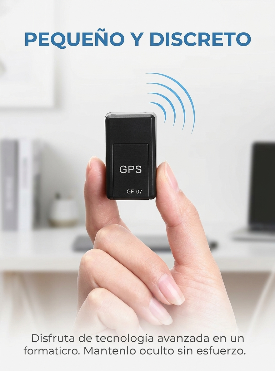Mini GPS Magnético Oculto — Sabe Dónde Está Todo lo que Amas, en Tiempo Real
